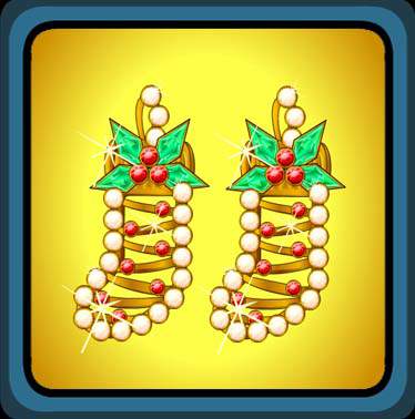 Christmas Sock Earrings