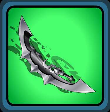 S16 Umbra Half Moon Scimitar