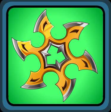 S12 Golden Bujin Shuriken