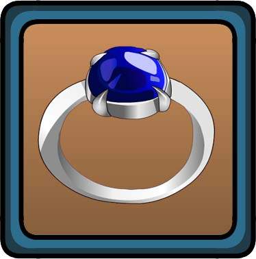 Sapphire Warrior Ring