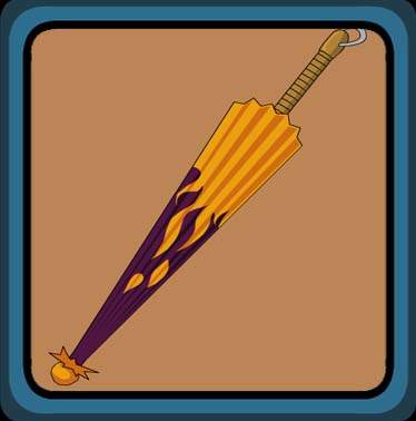 Purple Mixing Yellow Umbrella