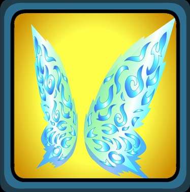 Blue Crystal Wings