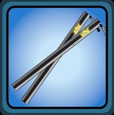 S54 Ebony Nunchaku