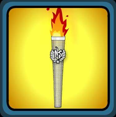 Silver Torch of Zeus Silver Torch of Zeus
