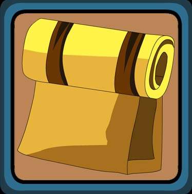 Emblem backpack (Yellow)