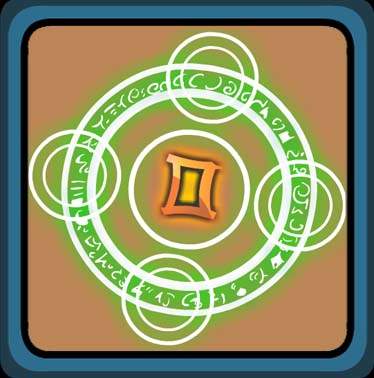 Gemini Halo Glyph