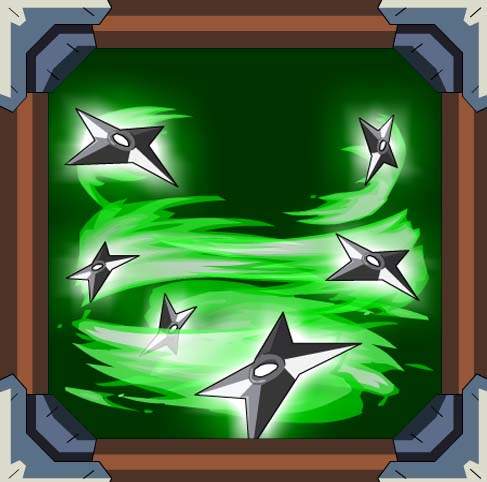 Kinjutsu: Wind Shuriken Guard Kinjutsu: Wind Shuriken Guard