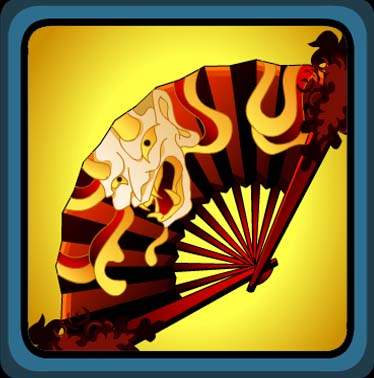 Samurai Dragon Fan