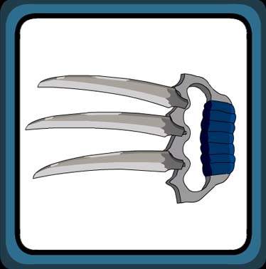 Steel Tri-blade Claw