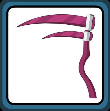 Double Balde Purple Sickle