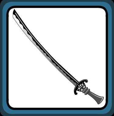 Black Magnetic Katana