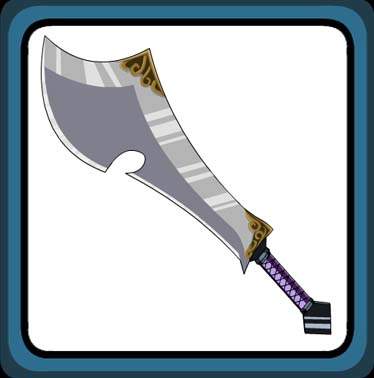 Golden Thick Broadsword