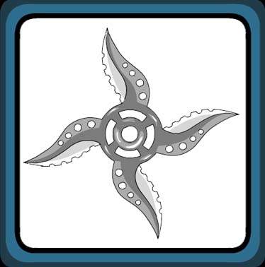 Gearwheel shuriken Gearwheel shuriken