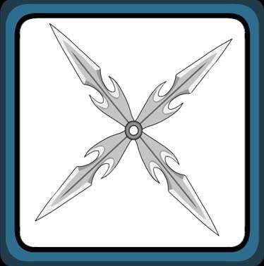 Reverse Hook Shuriken