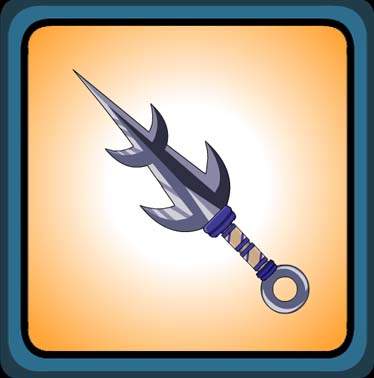 Blue Armed Forces Kunai