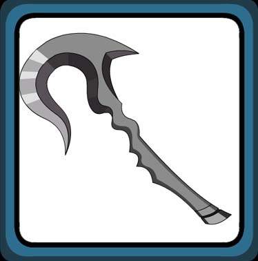 Dark Iron Hook Sickle