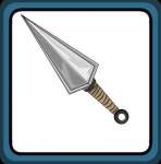 Sliver-edged Kunai